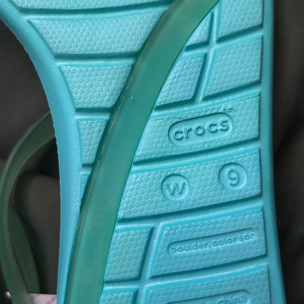 Crocs NWT Isabella Gladiator Sandals SIZE 9 - Picture 4 of 4